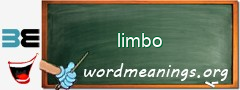 WordMeaning blackboard for limbo